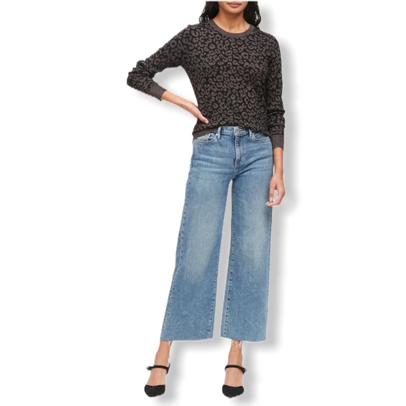 Metallic Leopard Sweater (Large) - Picture 2 of 6